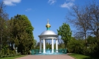 Водосвятная часовня на месте взорванного храма Успения Богородицы